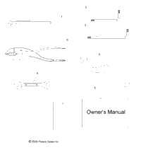 References, Tool Kit & Owners Manuals