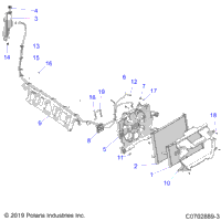 Engine, Cooling, Radiator