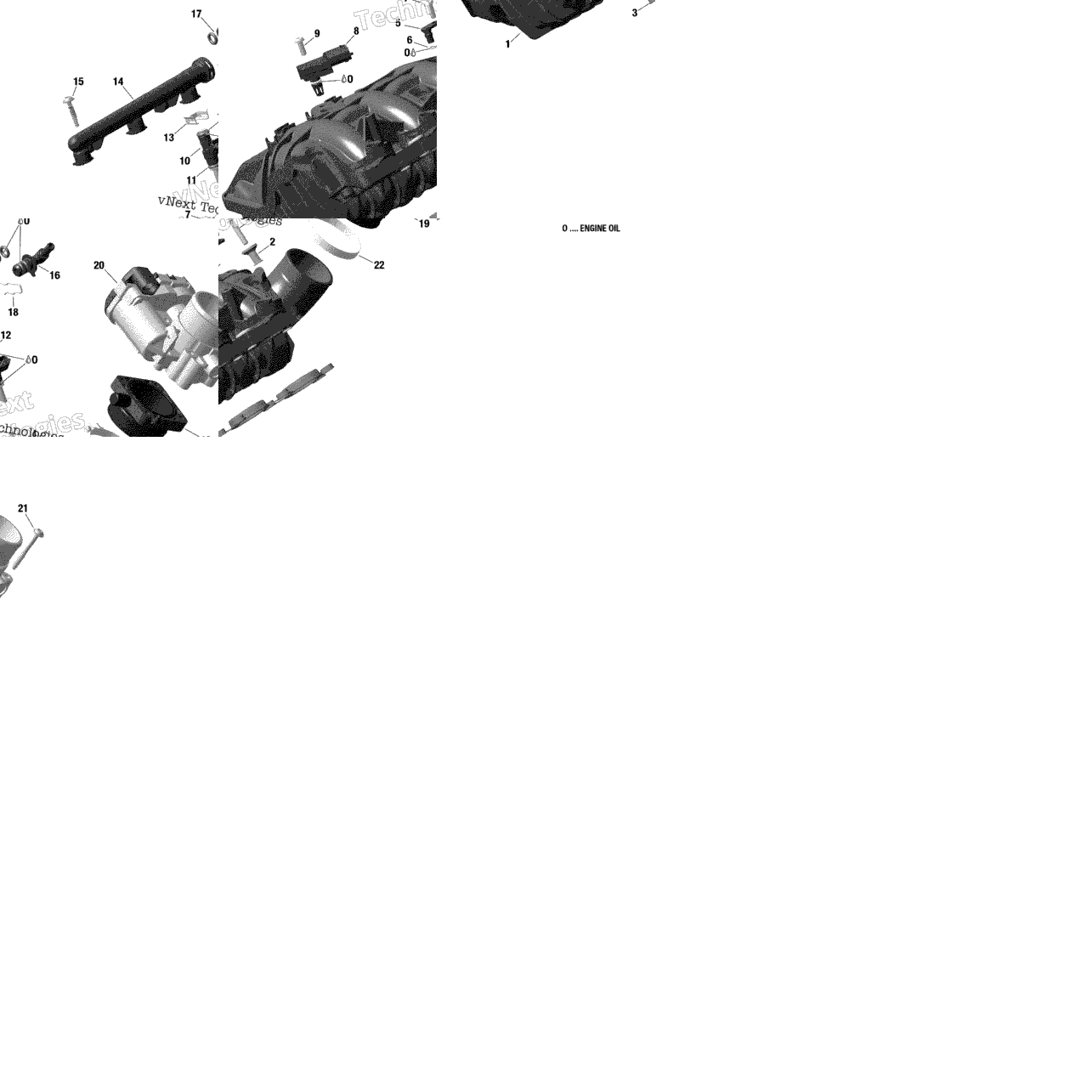 Air Intake - Manifold / Throttle Body - 600 Ace