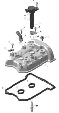 Rotax - Valve Cover