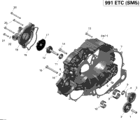 Clutch Cover And Water Pump