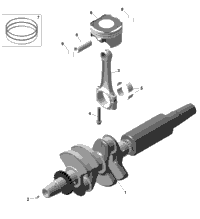 Rotax - Crankshaft And Pistons