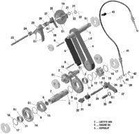 Rotax - Gearbox - Components - 900 Ace
