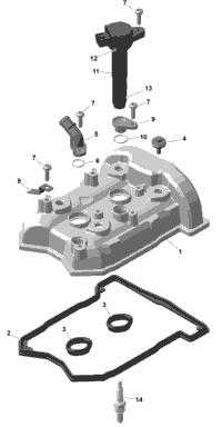 Rotax - Valve Cover