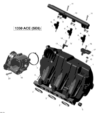 Air Intake Manifold And Throttle Body