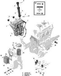 Engine - Lubrication - System - 600 Ace