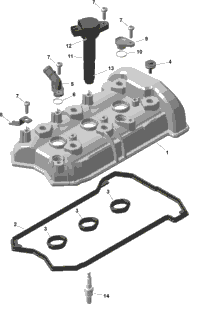 Rotax - Valve Cover