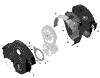 Rotax - Transmission - Cvt Cover - 900 Ace