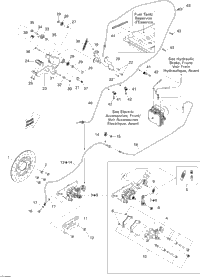 Hydraulic Brake, Rear Se5 Electronic