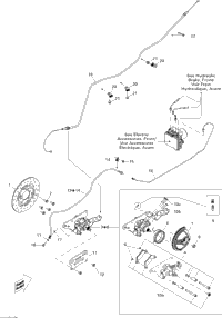 Hydraulic Brake, Rear