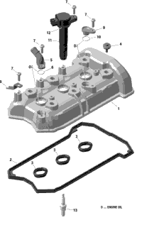 Rotax - Valve Cover - 900 Ace