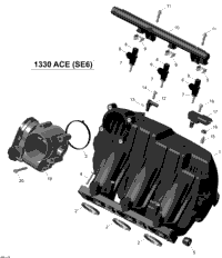 Air Intake Manifold And Throttle Body