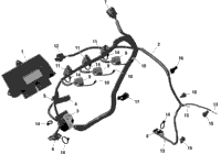 Rotax - Engine Harness / Electronic Module - 900 Ace