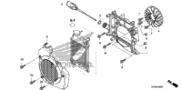 Cooling Fan + Radiator Cover