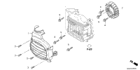 Cooling Fan@Radiator Cover