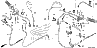 Handle Lever@Switch@Cable