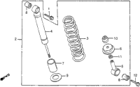 Rear Shock Absorber