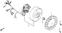 Cooling Fan + Alternator
