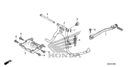 Stand + Kick Starter Arm