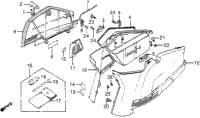 Trunk Lid + Body Cover + Tools