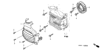 Cooling Fan + Fan Cover