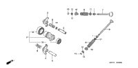 Camshaft + Valve