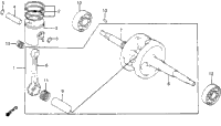 Crankshaft + Piston