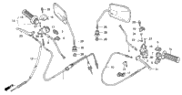 Handle Switches + Cables + Mirrors +