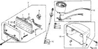 Headlight + Speedometer