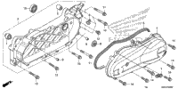 Swingarm@Left Side Cover