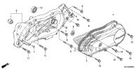 Swingarm + Left Crankcase Cover