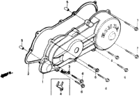 Left Side Cover 86-87
