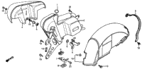 Rear Fender + Muffler