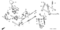 Stand + Brake Pedal