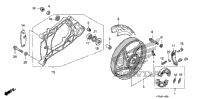 Rear Wheel + Swingarm