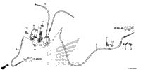 Brake Cable@Brake Bracket