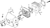 Cylinder + Cylinder Head