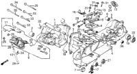 Crankcase + Oil Pump