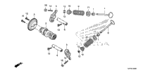 Camshaft + Valve
