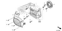Cooling Fan@Radiator Cover