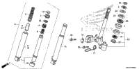 Front Fork@Steering Stem