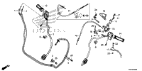 Handle Lever@Switch@Cable