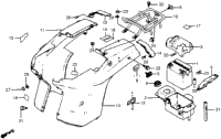 Battery + Body Cover + Luggage Carrier