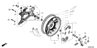Rear Wheel@Swingarm