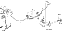 Rear Brake Pipe