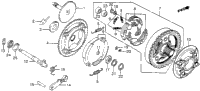 Oil Pump Driveshaft + Clutch + Parking Shaft