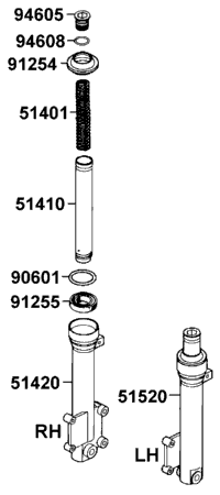 Front Fork Detail