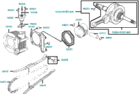 Cylinder Piston Crankshaft