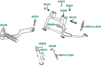 Stand Kick Starter Arm