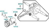 Crankshaft Piston